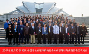 中国非公立医疗机构协会心血管外科专业委员会成立大会在武汉召开 