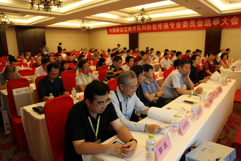 中国非公立医疗机构协会疼痛专业委员会成立大会暨首届学术年会召开